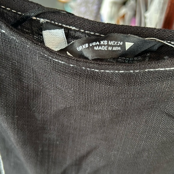 COPY - ZARA black romper jumpsuit with top stitching size extra size - Picture 11 of 12